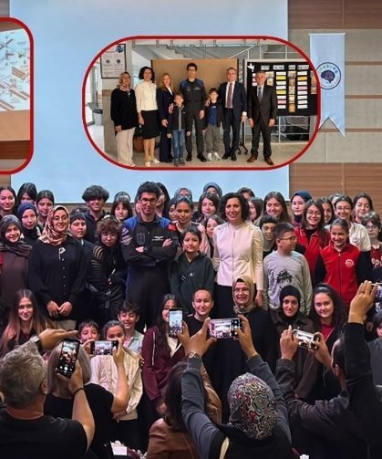 Türkiye’nin Astronotu Tuva Cihangir Atasever, Fethiye’de Öğrencilerle Buluştu