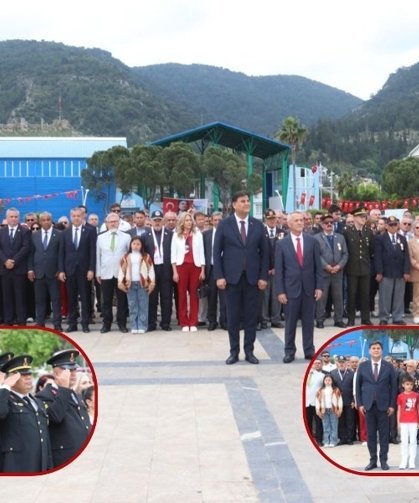 Fethiye'de 23 Nisan Törenle Kutlandı