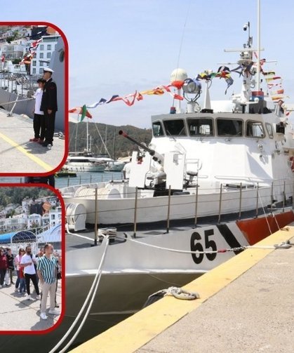 Fethiye’de Askeri Gemiler Ziyarete Açıldı