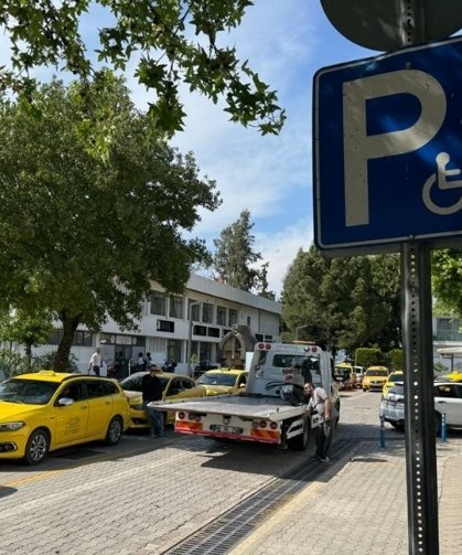 Engelli Park Yerini İşgal Eden Sürücülere Ceza Yağdı