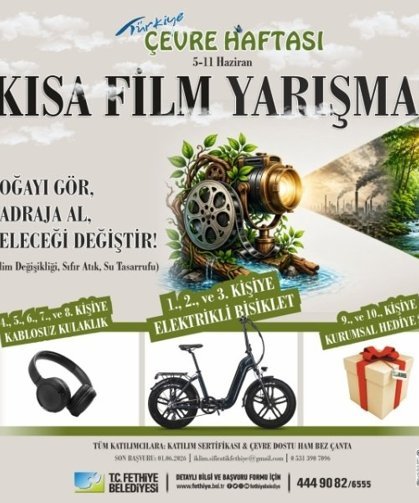 Fethiye’de Çevre Haftasına Özel Yarışmalar