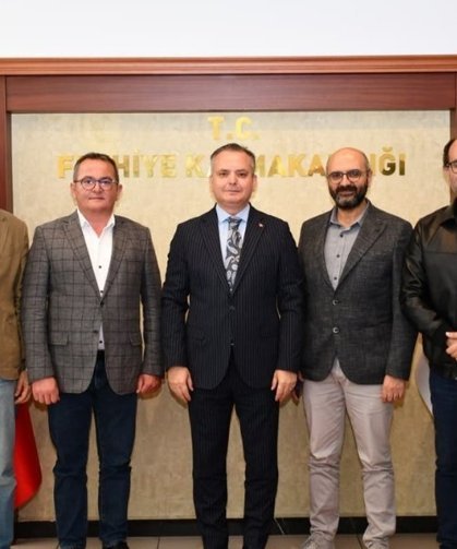 Likya İş İnsanları Derneği’nden Kaymakam Akkaya’ya Ziyaret