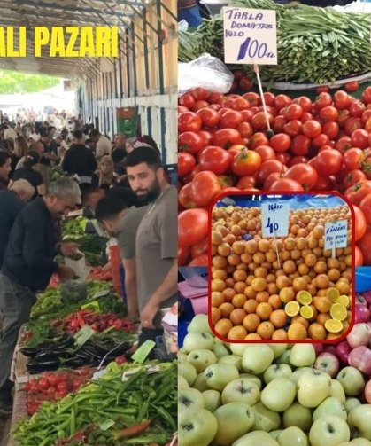 Fethiye Salı Pazarı Fiyatları İle İstanbul Semt Pazarı Fiyatlarını Karşılaştırdık