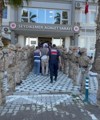 Seydikemer Merkezli “Daltonlar” Operasyonunda 12 Şüpheli Adliyeye Sevk Edildi