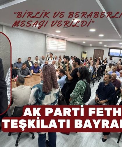 AK Parti Fethiye Teşkilatı Bayramlaştı