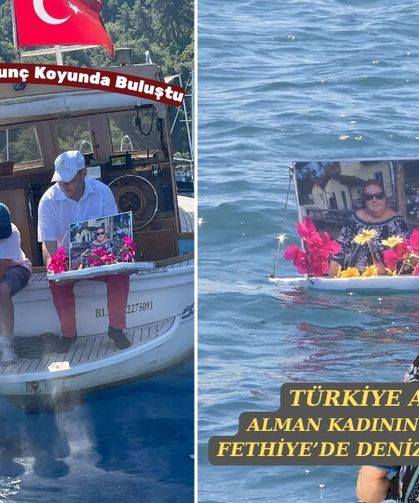 Türkiye Aşığı Alman Kadının Külleri, Fethiye’de Denize Serpildi