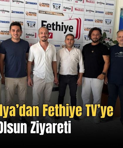FET Medya’dan Fethiye TV’ye Hayırlı Olsun Ziyareti