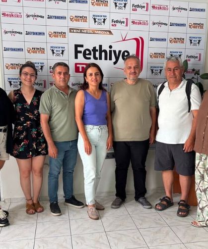 Fethiye Haber Bülteni’nden Fethiye TV’ye Hayırlı Olsun Ziyareti