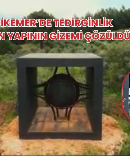 Seydikemer’de Tedirginlik Yaratan Yapının Gizemi Çözüldü