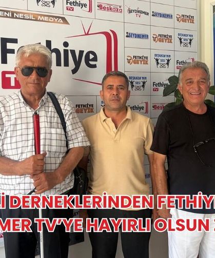 Engelli Derneklerinden Fethiye TV ve Seydikemer TV’ye Hayırlı Olsun Ziyareti