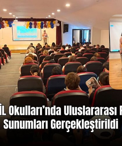 Egebil Okulları’nda Uluslararası Proje Sunumları Gerçekleştirildi