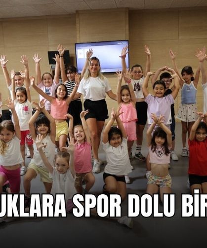 Çocuklara Spor Dolu Bir Yaz