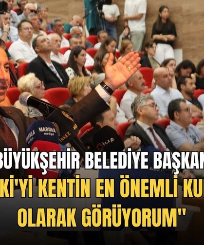 Muğla Büyükşehir Belediye Başkanı Aras: "MUSKİ'yi Kentin En Önemli Kurumu Olarak Görüyorum"