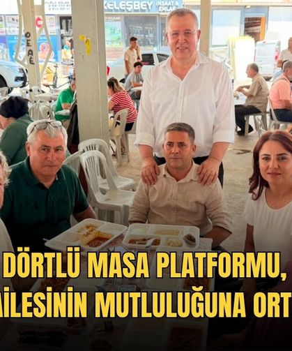 Dörtlü Masa Platformu, Çıralı Ailesinin Mutluluğuna Ortak Oldu
