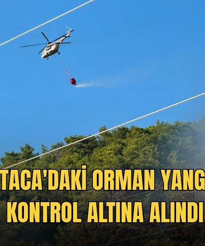 Ortaca'daki Orman Yangını Kontrol Altına Alındı