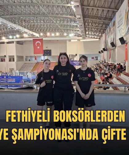 Fethiyeli Boksörlerden Türkiye Şampiyonası'nda Çifte Başarı