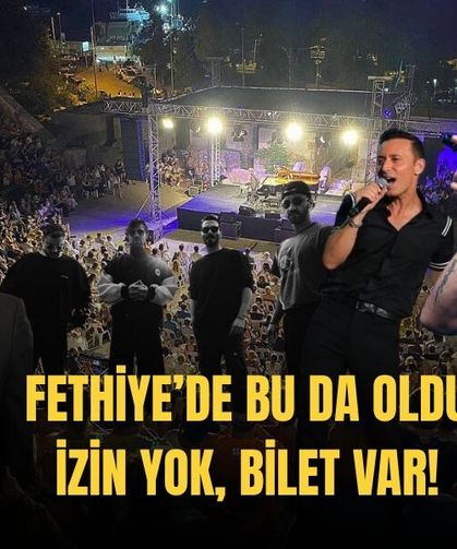 Fethiye’de Bu Da Oldu!