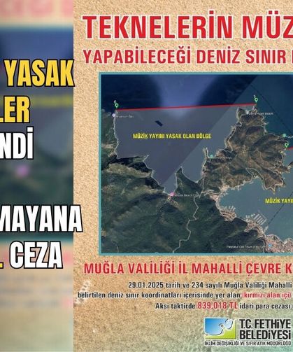 Fethiye'de Yasak Bölgeler Belirlendi  Kurala Uymayana 839 Bin TL Ceza