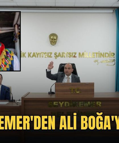Seydikemer'den Ali Boğa'ya Vefa
