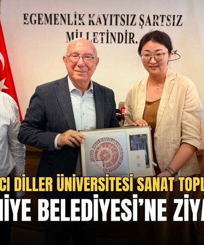 Pekin Yabancı Diller Üniversitesi Sanat Topluluğu’ndan Fethiye Belediyesi’ne Ziyaret