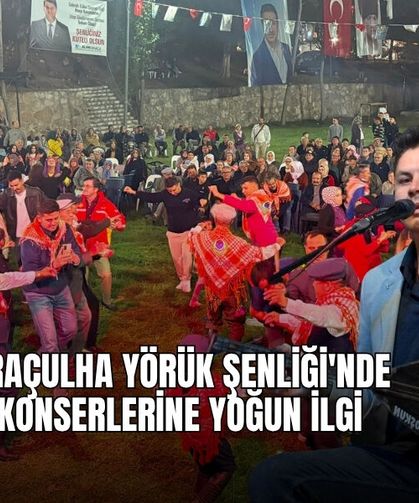 Yayla Karaçulha Yörük Şenliği'nde İlk Gün Konserlerine Yoğun İlgi