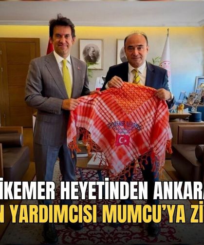 Seydikemer Heyetinden Ankara’da Bakan Yardımcısı Mumcu’ya Ziyaret