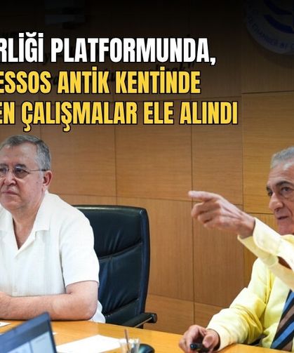 Güç Birliği Platformunda, Telmessos Antik Kentinde Yürütülen Çalışmalar Ele Alındı