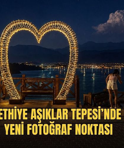 Fethiye Aşıklar Tepesi’nde Yeni Fotoğraf Noktası