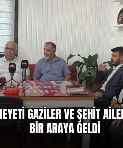 MHP Heyeti Gaziler Ve Şehit Aileleri İle Bir Araya Geldi