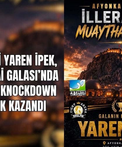 Fethiyeli Yaren İpek, Muaythai Galası’nda Rakibini Knockdown Ederek Kazandı