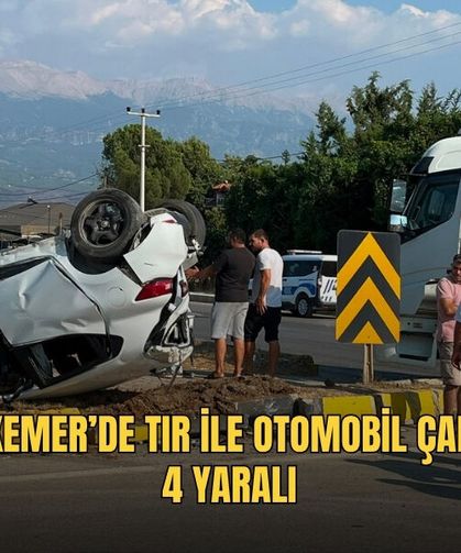 Seydikemer’de Tır İle Otomobil Çarpıştı: 4 Yaralı