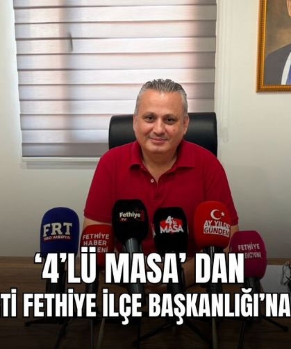 ‘4’lü Masa’ dan Yeni Parti Fethiye İlçe Başkanlığı’na Ziyaret