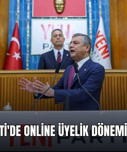 Yeni Parti'de Online Üyelik Dönemi Başladı