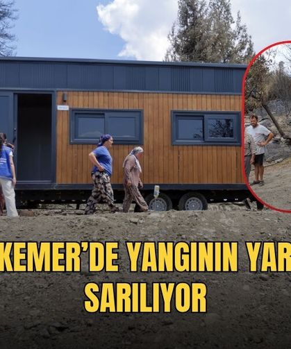 Seydikemer’de Yangının Yaraları Sarılıyor