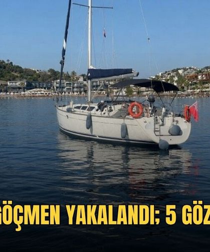 61 Göçmen Yakalandı; 5 Gözaltı
