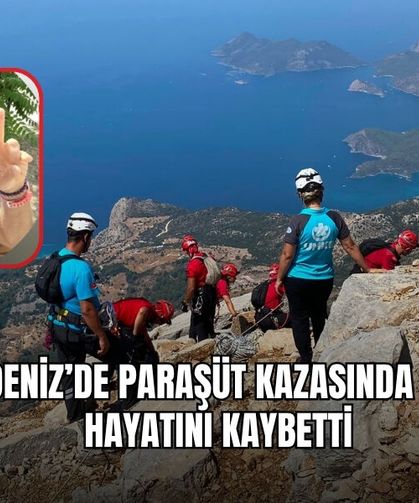 Ölüdeniz’de Paraşüt Kazasında 2 Kişi Hayatını Kaybetti
