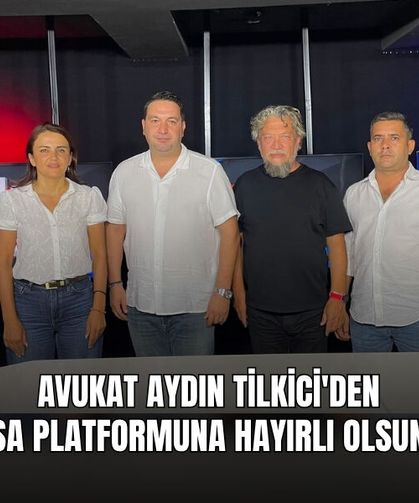 Avukat Aydın Tilkici'den 4’lü Masa Platformuna Hayırlı Olsun Ziyareti