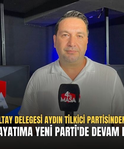 CHP'li Kurultay Delegesi Aydın Tilkici Partisinden İstifa Etti: "Siyasi Hayatıma Yeni Parti'de Devam Edeceğim"