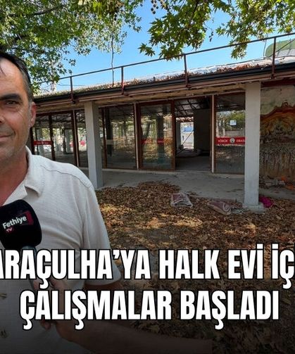 Karaçulha’ya Halk Evi İçin Çalışmalar Başladı