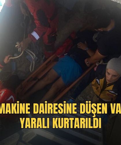 Havuz Makine Dairesine Düşen Vatandaş Yaralı Kurtarıldı