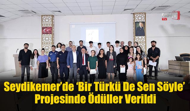 Seydikemer’de Ramazan Güngör Liseler Arası Türk Halk Müziği Ses Yarışması