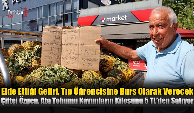 Elde Ettiği Geliri, Tıp Öğrencisine Burs Olarak Verecek