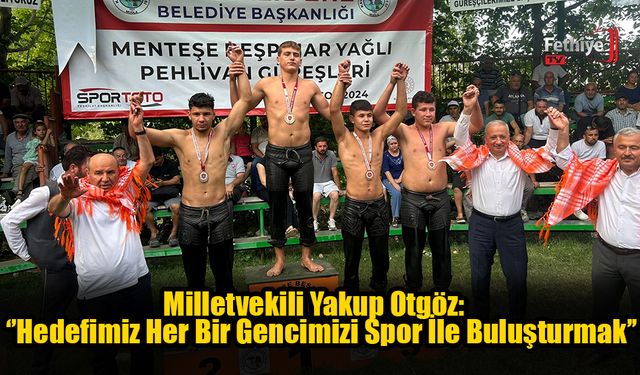 Milletvekili Otgöz:  ‘’Sporun, Sporcularımızın Ve Gençlerimizin Yanındayız’’