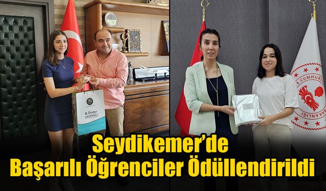 Seydikemer’de Başarılı Öğrenciler Ödüllendirildi