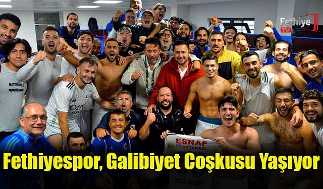 Fethiyespor, Galibiyet Coşkusu Yaşıyor