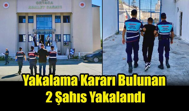 Yakalama Kararı Bulunan 2 Şahıs Yakalandı