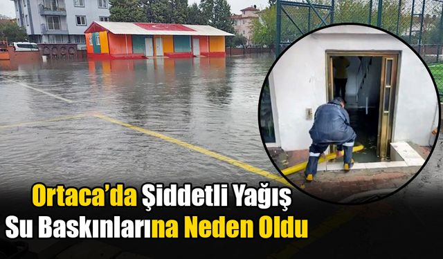 Ortaca’da Şiddetli Yağış Su Baskınlarına Neden Oldu