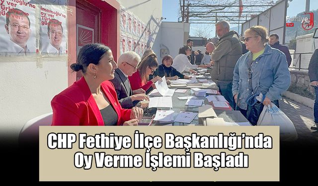 CHP’de Ön Seçim Günü, Vatandaşlar Yoğunluk Oluşturdu