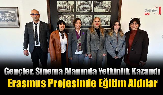 Erasmus Projesinde Eğitim Aldılar