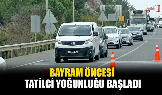 Bayram Öncesi Tatilci Yoğunluğu Başladı